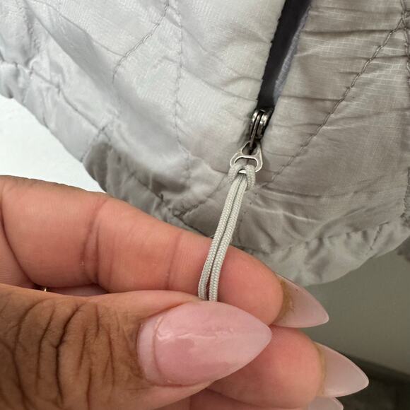 Patagonia Nano Puff Jacket Women’s Small Silver Gray Quilted Insulated - Picture 4 of 11